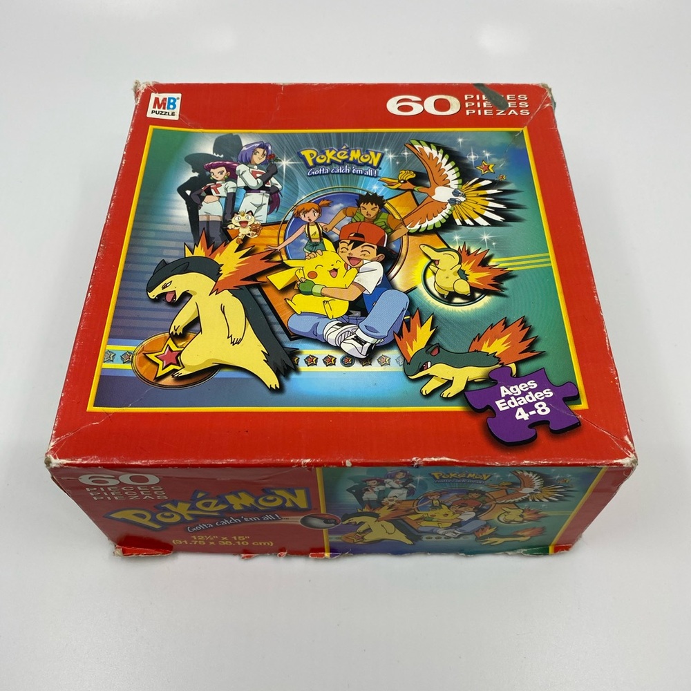 Vintage Pokemon Gold & Silver Puzzle